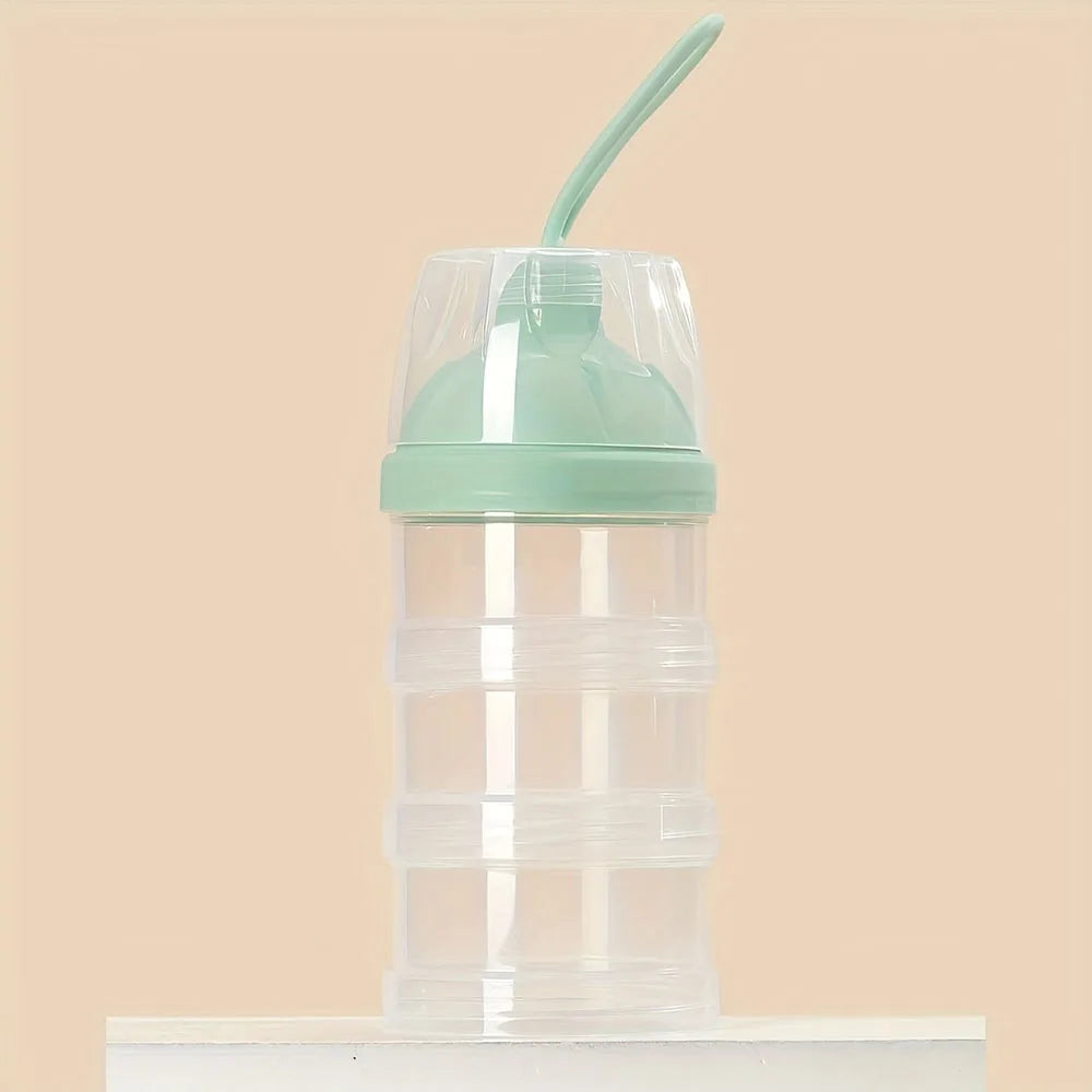 3 Layers Milk Powder Container, Stackable Formula Dispenser, Household Multifunction Food Storage Box