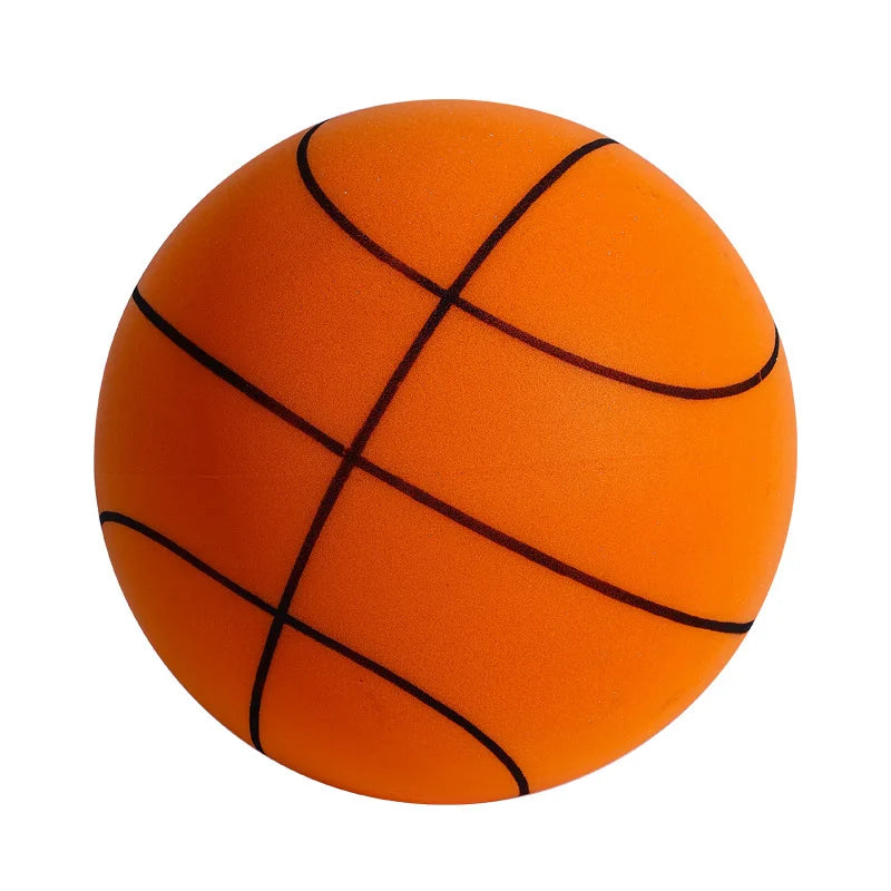 1 Pack Silent Foam Basketball Made of Non-Toxic Eva Material Suitable for Children to Use Ideal for Indoor and Outdoor Play, Beach Fun, and Team Games Vibrant Colors Christmas Thanksgiving Halloween Gift