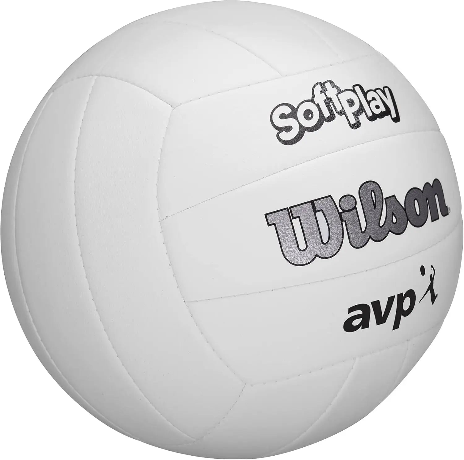 Soft Volleyball - Official size for indoor/outdoor play, kids and adults, lightweight and safe