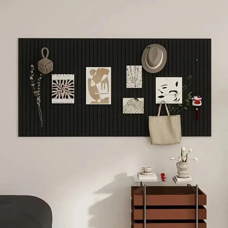 Large Bohemian Felt Wall Tiles - Round Cork Bulletin Boards, for Home and Office Decoration Wall Decor Living Room Decoration