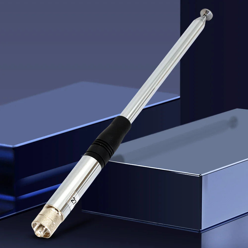 27MHz CB Radio Telescopic Antenna SMA Female 23cm-130cm Telescopic CB Antenna 2.15dB High Gain for CB Handheld/Portable Radio