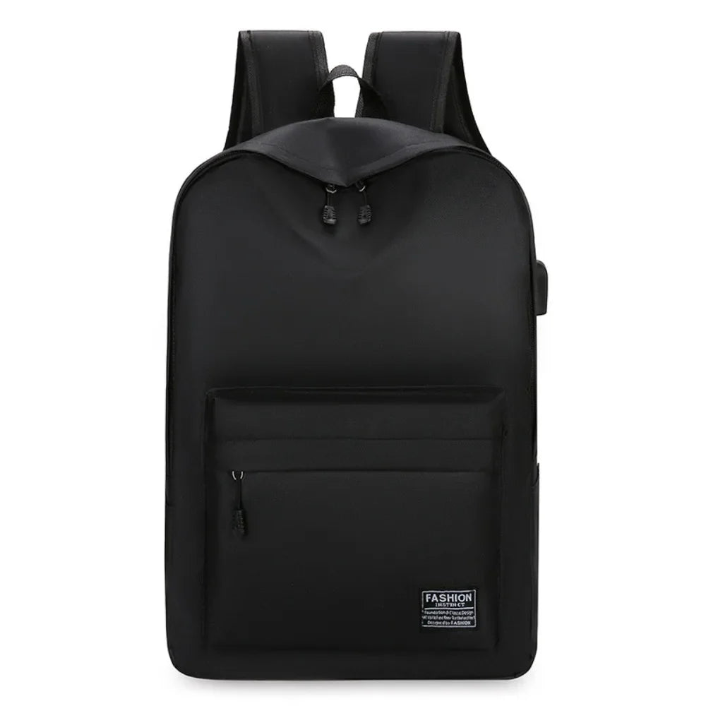 Trendy Men's Minimalist Backpack Versatile Backpack Large Capacity Student Backpack Computer Travel Bag Washable  Backpack