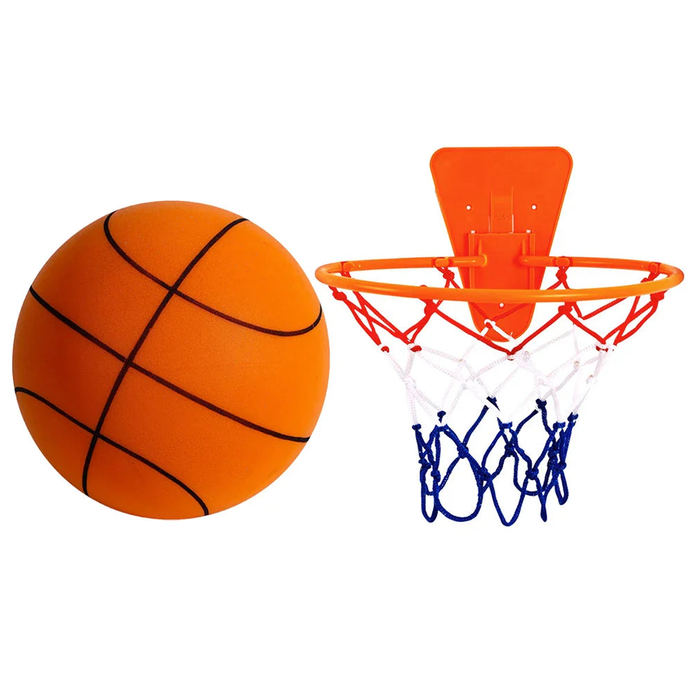 18/21/24cm No Noise Basketball Size 3/5/7 Multicolour Sponge Basketball Indoor Training Ball Bouncing for Kids Christmas Gifts