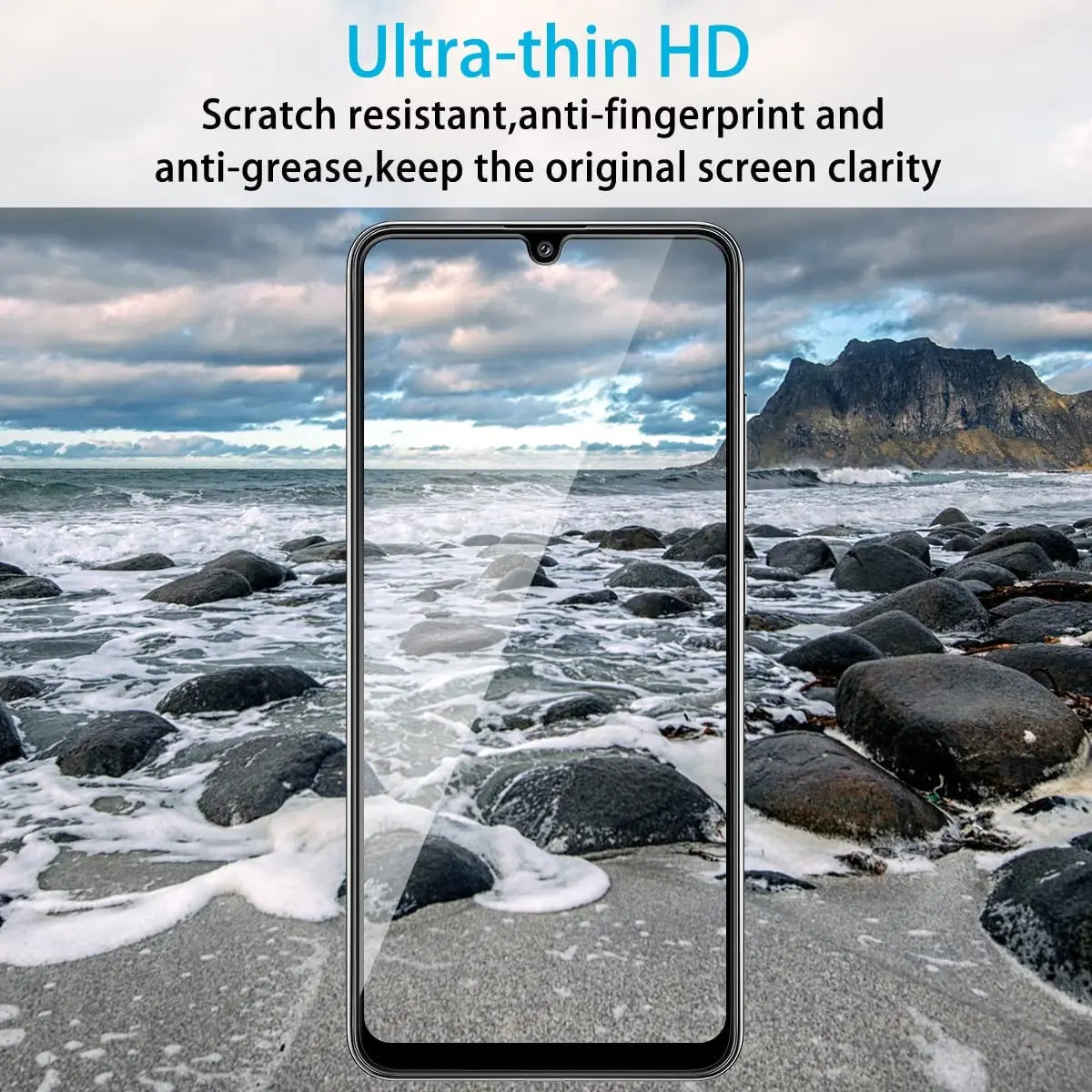 9H Screen Protector Film For Samsung Galaxy A42 5G 2/4Pcs HD Tempered Glass